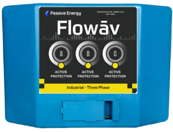 Flowāv Industrial Three Phase front view